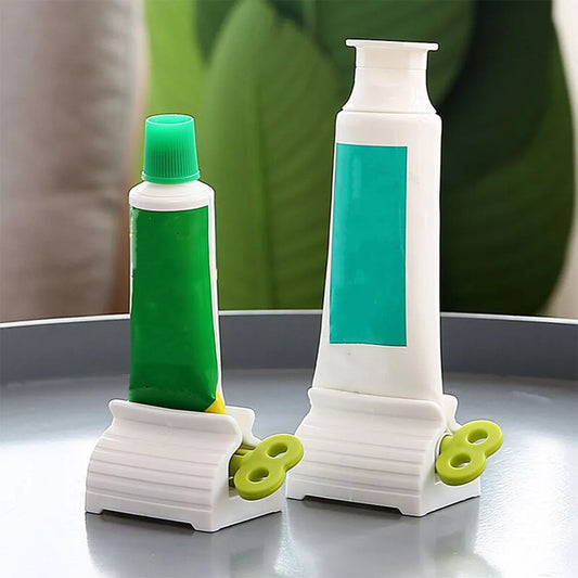 "SqueezeEase: The Ultimate Toothpaste Tube Squeezer for Effortless and Comfortable Brushing"